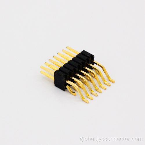 Environmentally Friendly Pin Headers Conventional Double Row Connector Manufactory